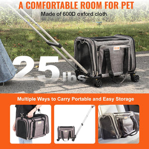 Cat Carrier With Wheels