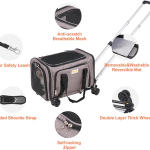 Cat Carrier With Wheels