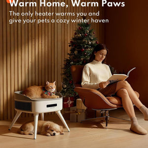 Pet Heated Cat Bed Heater