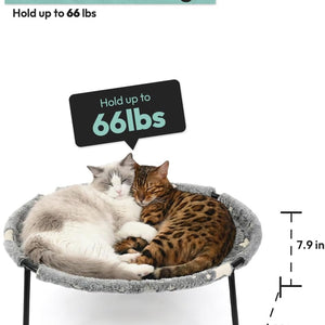 Elevated Glow-In-The-Dark Cat Bed