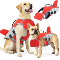 Lifevest for Dogs Medium Dogs Super Buoyancy No Drowning Pet Life Jacket with Safety Rescue Handle Chin Pad Dog Life Preserver
