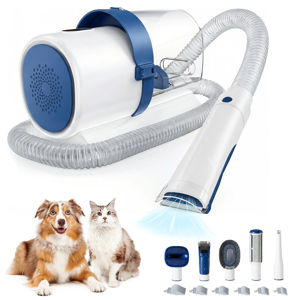 Professional Pet Grooming Vacuum Kit with 3 Suction Modes 2.5L tank